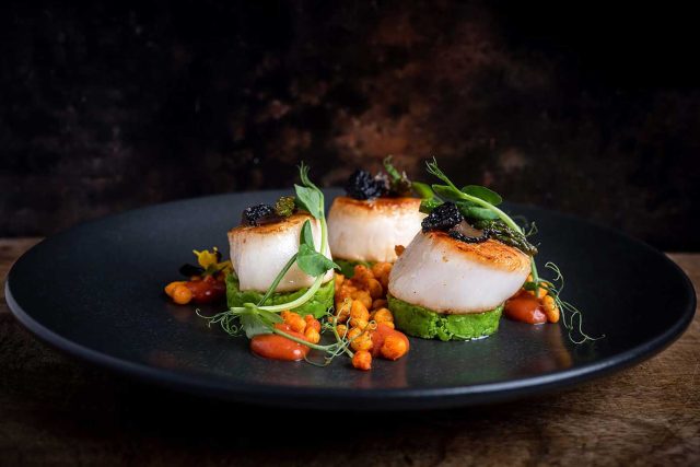 Modern Indian set lunch at Vaasu by Atul Kochhar, the best restaurant in Marlow.
